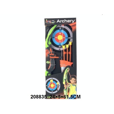 Juego de arco y flecha de luz 2X1.5V AAA