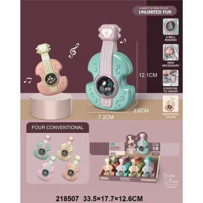 Guitarra pequena con sonido para bebe12cm
