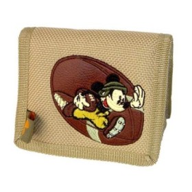Mickey Billetero s. America Football Material Escolar para Niños, Billetero Infantil con Personajes Dibujos Animados Regalos par