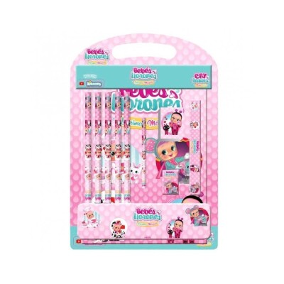 BEBE LLORONES SET PAPELERIA