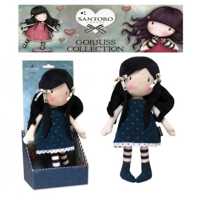 GORJUSS PELUCHE MUNECA DE TRAPO 30CM EN CAJA