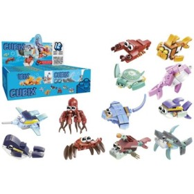 CUBIX SEA ANIMALEA 12PCS D/BOX 12 ASSORTED