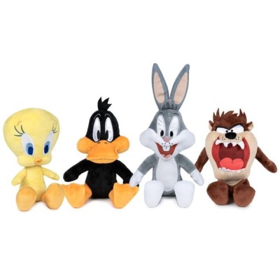 LOONEY TUNES PELUCHE 4MOSELO SURTIDOS 40-50CM