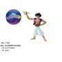 Disney – Figura de Aladdin con Lámpara Mágica | Figura Coleccionable de PVC | Juguete Infantil Pintado a Mano