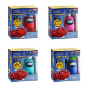 AMONG US ACTION FIGURE 4 MODELO 15X18CM FIGURA