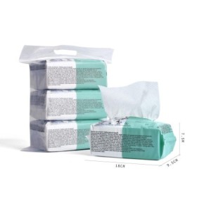 Toallitas secas de algodón, piel sensible, toallitas secas faciales, toallitas secas para bebés, toallitas desmaquillantes