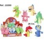 MARIONETAS DINOSAURIOS PELUCHE 30CM