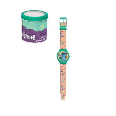 STITCH RELOJ DE PULSERA ANALÓGICO C/CAJA METAL
