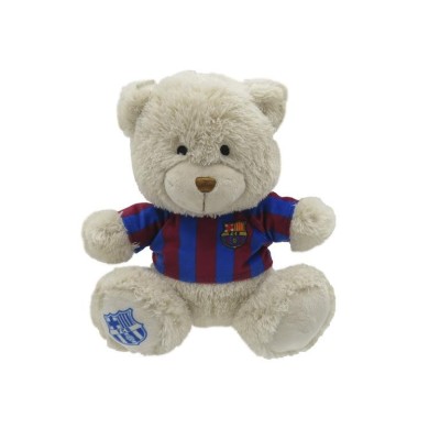 OSO PELUCHE CON CAMISETA FCB 35CM-FCBARCELONA