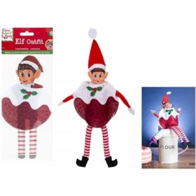 ELFO CON BOLA DE NAVIDAD EN BOLSA