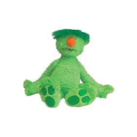 LOS HOOBS PELUCHE VERDE CON SONIDO40CM-TOMY