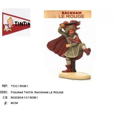 FIGURAS TINTIN TCC15081-RACKHAM LE ROUGE