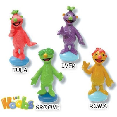 LOS HOOBS PVC , PACK 4 MODELOS