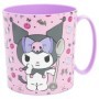 KUROMI TAZA MICRO 390ML-HELLO KITTY