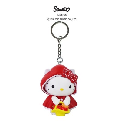 FIGURA PVC HELLO KITTY CAPERUCITA 6CM