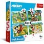 MICKEY PUZZLE 4 EN 1