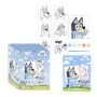 BLUEY SET DE PAPELERÍA COLOREABLE