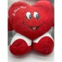 peluche de corazon con zapato 50cm