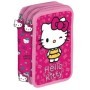 Hello Kitty Plumier 3 cremallera