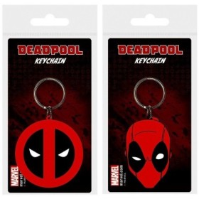 Deadpool Llavero 2D PVC surtidos 7x15,5cm