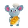 PELUCHE RATON CON PAN 45CM