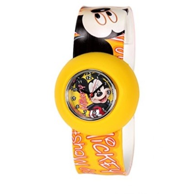 DISNEY MICKEY ANALOG SLAPWATCH 3 EN 1 (reloj, banco de monedas y marco de fotos)