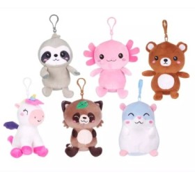 KAWAII KUTIES PELUCHE CON LLAVERO 15CM