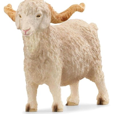 Figura Cabra de Angora Schleich colección línea Farm World 13970