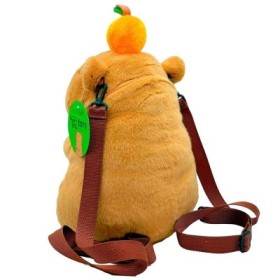 CAPIBARA PELUCHE MOCHILA 3D 30CM