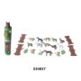 JUGUETE DE ANIMALES CON TUBO 18PCS 5CM