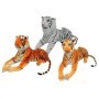 TIGRE PELUCHE ANIMALES SALVAJE 3COLOR SURTIDOS 108CM8429412803672