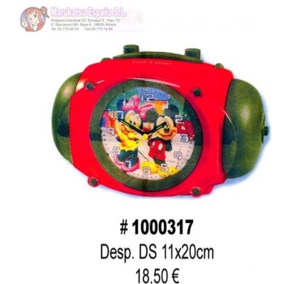 DESPERTADOR MICKY 11X20CM