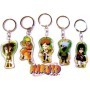 NARUTO LLAVERO PLASTICO CRISTAL PLANO 5 MODELOS
