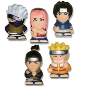 NARUTO CABEZON PACK DE 5 UNIDADES 8CM