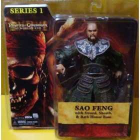NECA Piratas del Caribe Sao Feng Action Figure