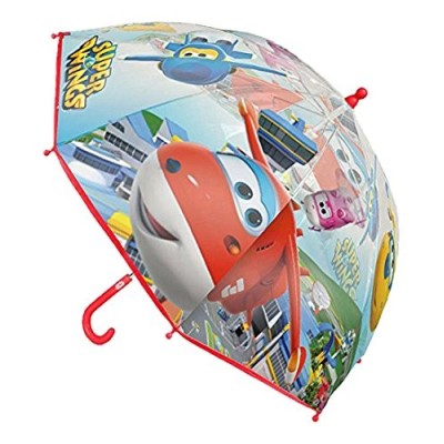 Super Wings Paraguas trasparente manuel 45cm