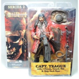 NECA CAPTAIN TEAGUE Pirates Of The Caribbean Figure 18 cm blister
