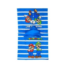 SUPER MARIO PONCHO PLAYA POLYESTER 50*100CM