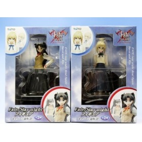 Fate / Stay Night Fate / Stay Night Figura Saber y Tohsaka Rin El Premio Pel?cula Taito (todos los dos tipos de juego completo)