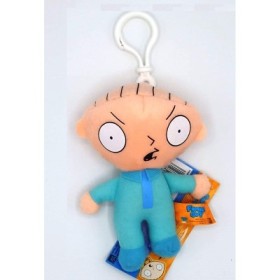 STEWIE PELUCHE CON LLAVERO 14 CM