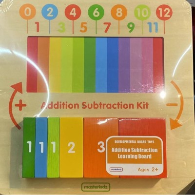 TABLERO INCLINADO DE SUMAS Y RESTAS 28CM