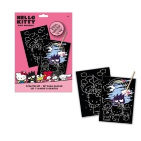 HELLO KITTY SET DE SCRATCH ART