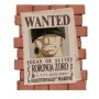 WANTED ZORO CHIBI HUCHA 18 CM PVC-ONE PIECE TIRELIRE PLASTOY