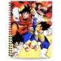 Dragon Ball Cuaderno de anillas 3D Goku vs Vegeta