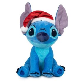 Stitch Peluche Christmas soft sonido 30cm-Disney