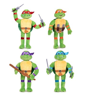 Tortugas Ninja peluche 4 modelos 22cm