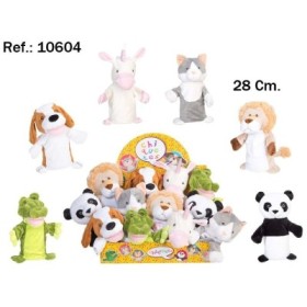 ANIMALES PELUCHE MARIONETA 6MODELO 28CM