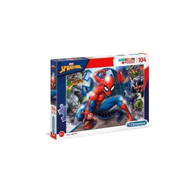 Spiderman  Puzzle Supercolor 104 Piezas