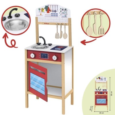 COCINA MADERA 29*39*96CM