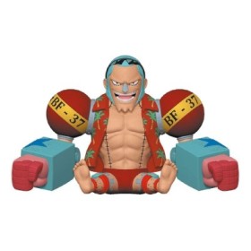 FRANKY CHIBI HUCHA 18 CM PVC ONE PIECE TIRELIRE PLASTOY